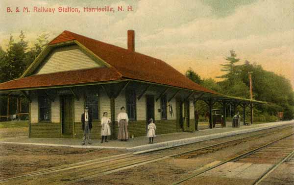 Boston & Maine Railway Station, Harrisville, New Hampshire