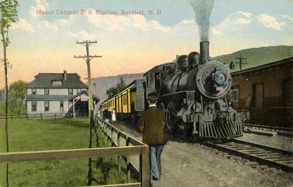 Maine Central Railroad Station, Bartlett, New Hampshire