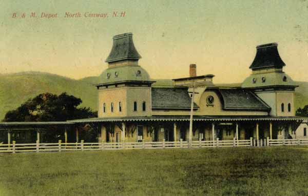 Boston & Maine Depot, North Conway, New Hampshire
