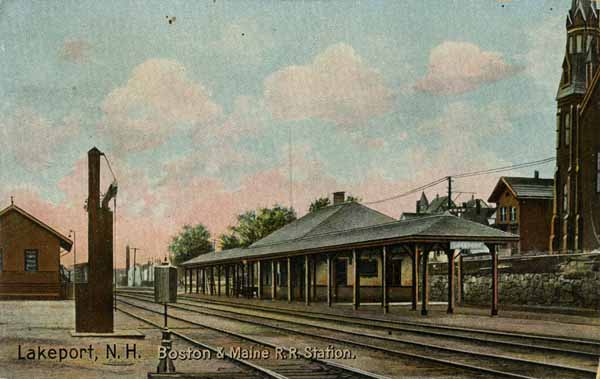 Lakeport, New Hampshire Boston & Maine Railroad Station