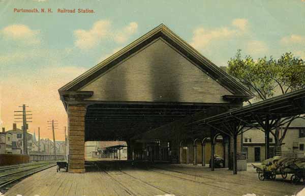 Portsmouth, New Hampshire. Railroad Station