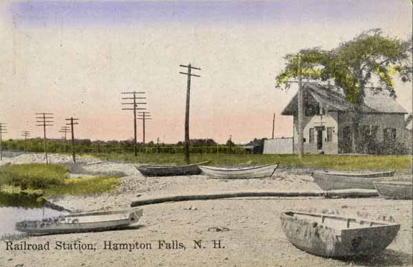 Railroad Station, Hampton Falls, New Hampshire