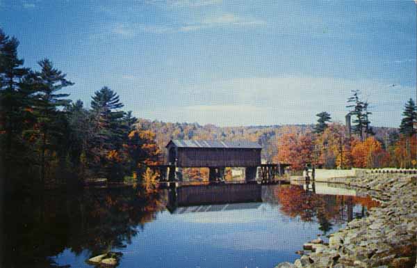 Covered Railroad Bridge, Bennington