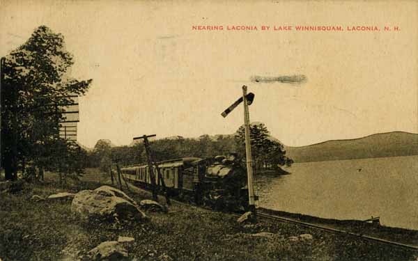 Nearing Laconia by Lake Winnisquam, Laconia, New Hampshire