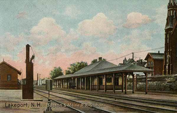 Lakeport, New Hampshire Boston & Maine Railroad Station