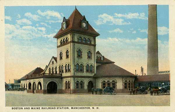Boston and Maine Railroad Station, Manchester, New Hampshire