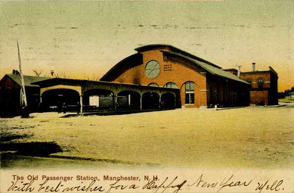The Old Passenger Station, Manchester, New Hampshire