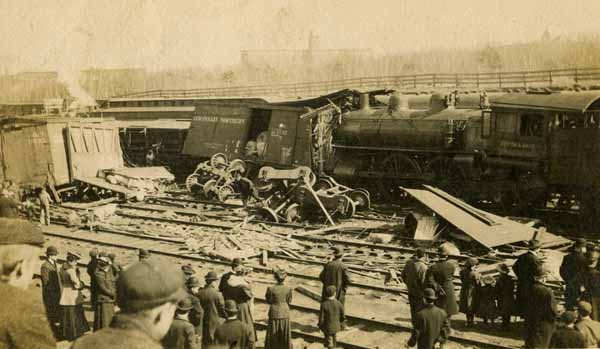 Wreck on the Railroad, Manchester, New Hampshire