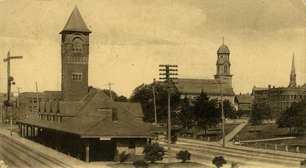 Waltham, Massachusetts.  Fitchburg Depot