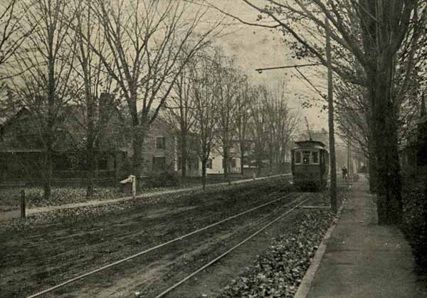 Canal Street, looking east.  Brattleboro, Vermont