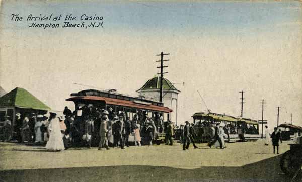 The Arrival at the Casino, Hampton Beach, New Hampshire