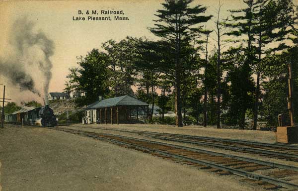 Boston & Maine Railroad, Lake Pleasant, Massachusetts