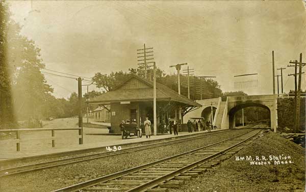 Boston & Maine Railroad Station, Weston, Massachusetts