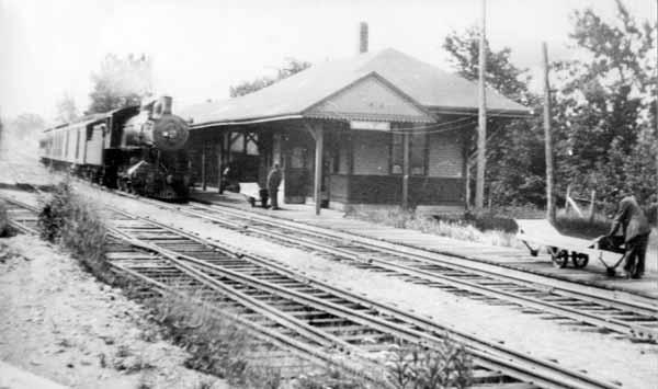 Railroad Station, North Jay, Maine