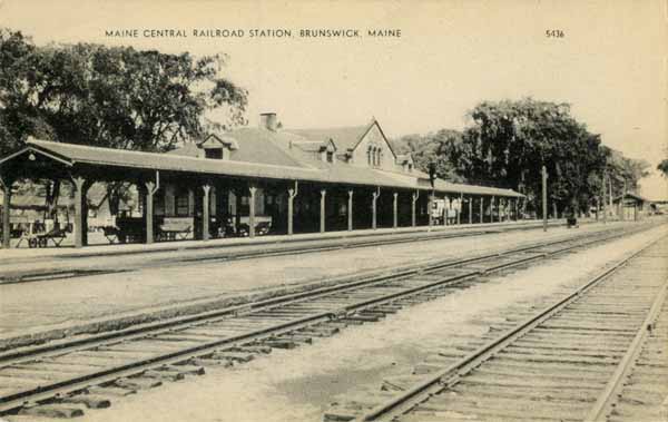 Maine Central Railroad Station, Brunswick, Maine