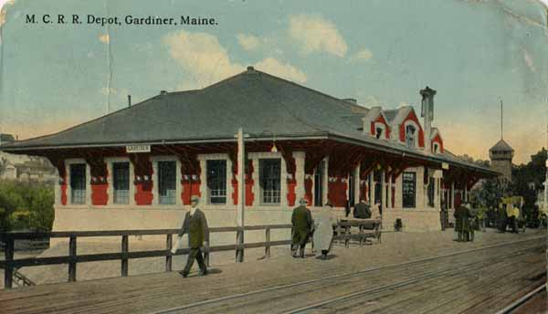 Maine Central Railroad Depot, Gardiner, Maine