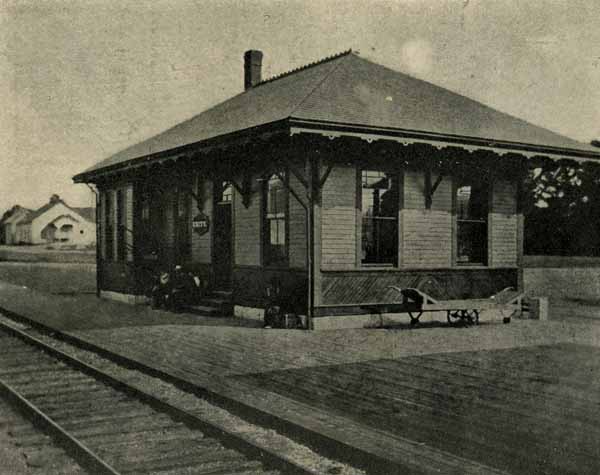 Maine Central Railroad Station, Unity, Maine
