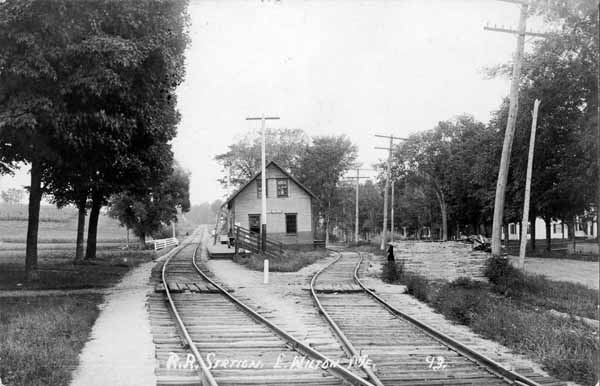 Railroad Station, East Wilton, Maine