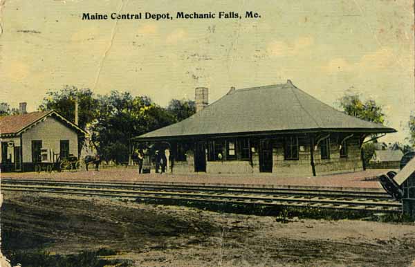 Maine Central Depot, Mechanic Falls, Maine