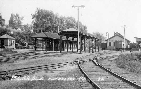 Maine Central Railroad Depot, Farmington, Maine
