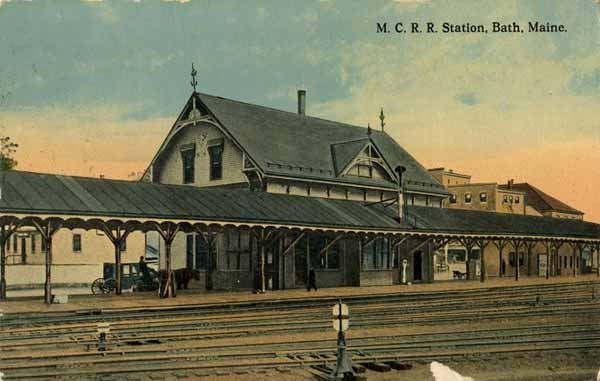 Maine Central Railroad Station, Bath, Maine
