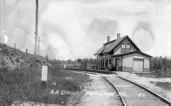 Railroad Station, Machiasport, Maine