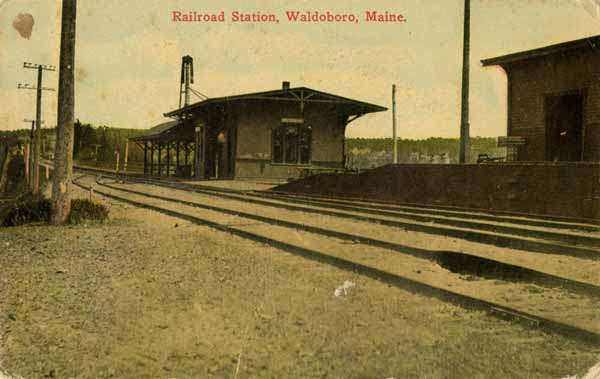 Railroad Station, Waldoboro, Maine