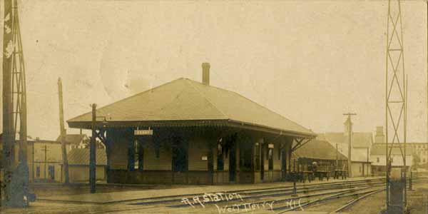 Railroad Station, West Derry, New Hampshire