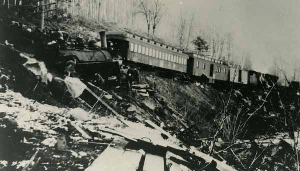 Wreck - Warner, New Hampshire. 1922