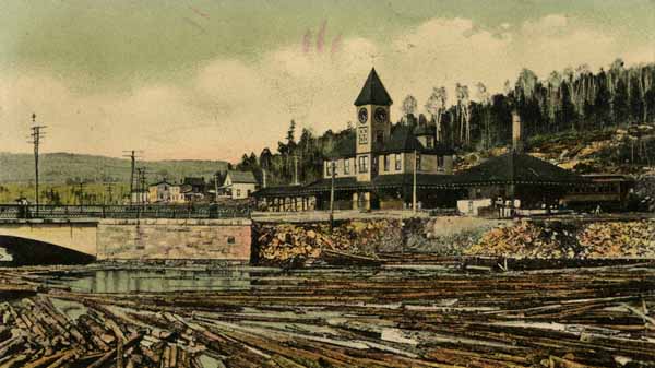 Portland and Rumford Falls Railway Station, Rumford Falls, Maine