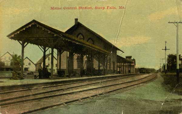Maine Central Station, Steep Falls, Maine