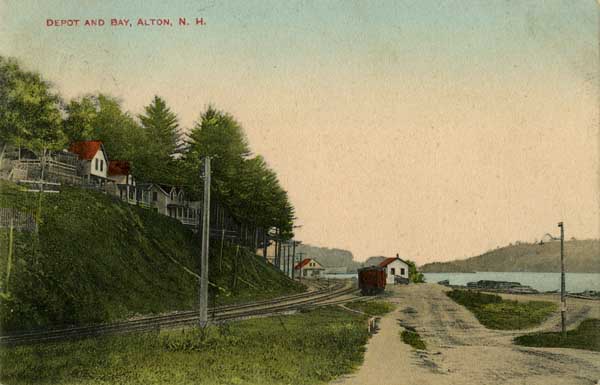 Depot and Bay, Alton, New Hampshire