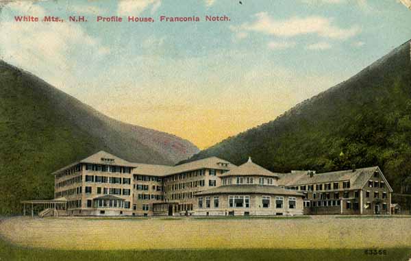 White Mountains, New Hampshire. Profile House, Franconia Notch