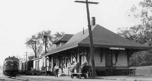 Maine Central Station, Livermore Falls, Maine