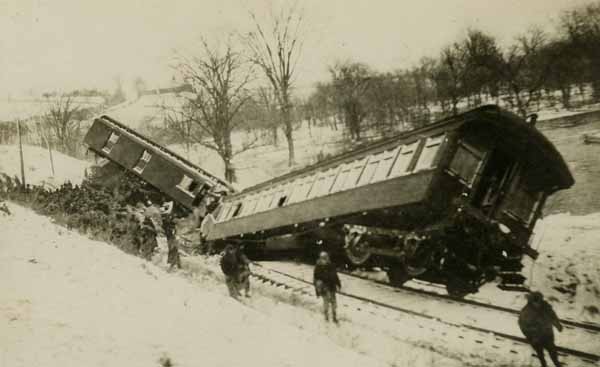 Wreck - Claremont, New Hampshire. 1915
