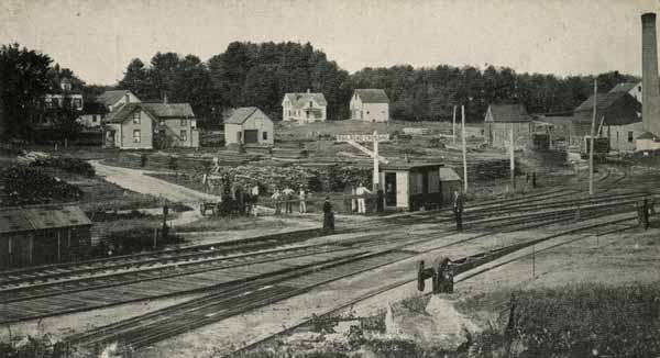 Bird's-Eye-View of Windham Junction, New Hampshire