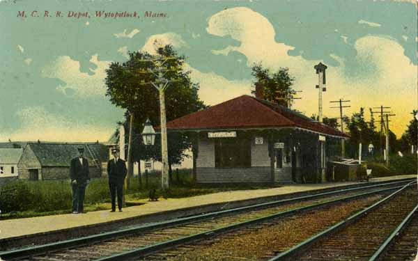 Maine Central Railroad Depot, Wytopitlock, Maine