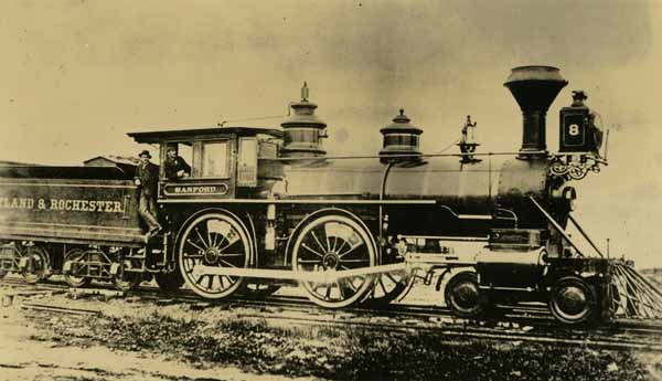 Portland and Rochester Railroad No. 8, Sanford