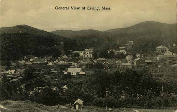 General View of Erving, Massachusetts