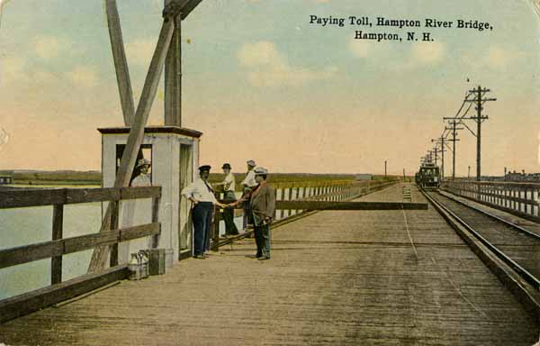 Paying Toll, Hampton River Bridge, Hampton, New Hampshire