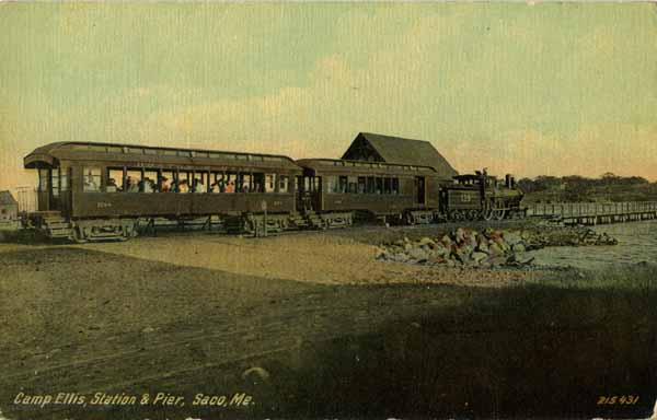 Camp Ellis, Station & Pier, Saco, Maine