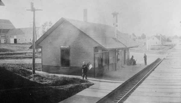 Postcard: Hinkley station | Railroad History