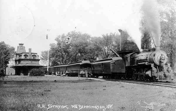 Railroad Station, North Bennington, Vermont