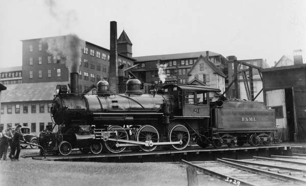 Belfast & Moosehead Lake Railroad #20 at Belfast