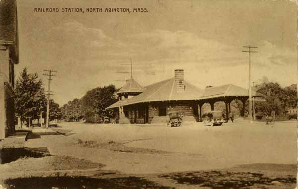 Railroad Station, North Abington, Massachusetts