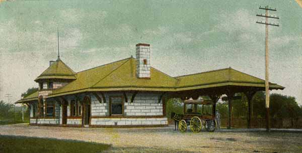 Railroad Station, North Abington, Massachusetts