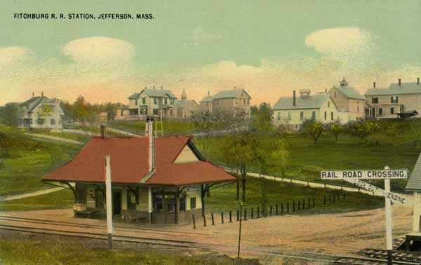 Fitchburg Railroad Station, Jefferson, Massachusetts