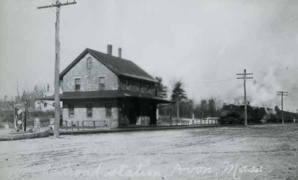 Railroad Station, Avon, Massachusetts