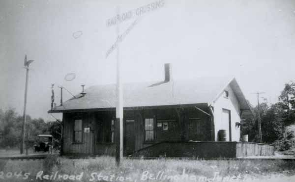 Railroad Station, Bellingham Junction, Massachusetts