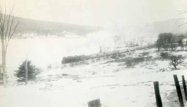American Freedom Train on the Boston & Maine Railroad